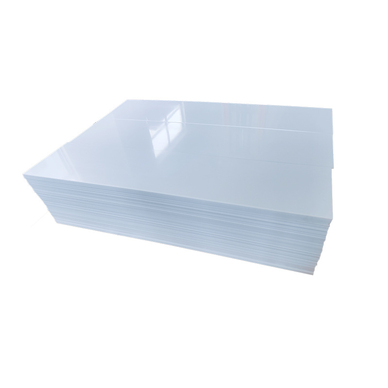 供应2mm3mm5mm8mm乳白色PC耐力板聚碳酸酯瓷白乳白亚克力装饰面板