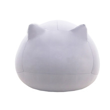 【凉柔系列】长条猫猫抱枕圆形柔软凉感室内腰靠枕头