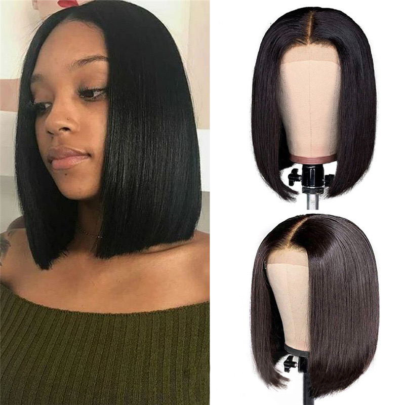 Brazil hair shun hair real hair wigs 4x4...