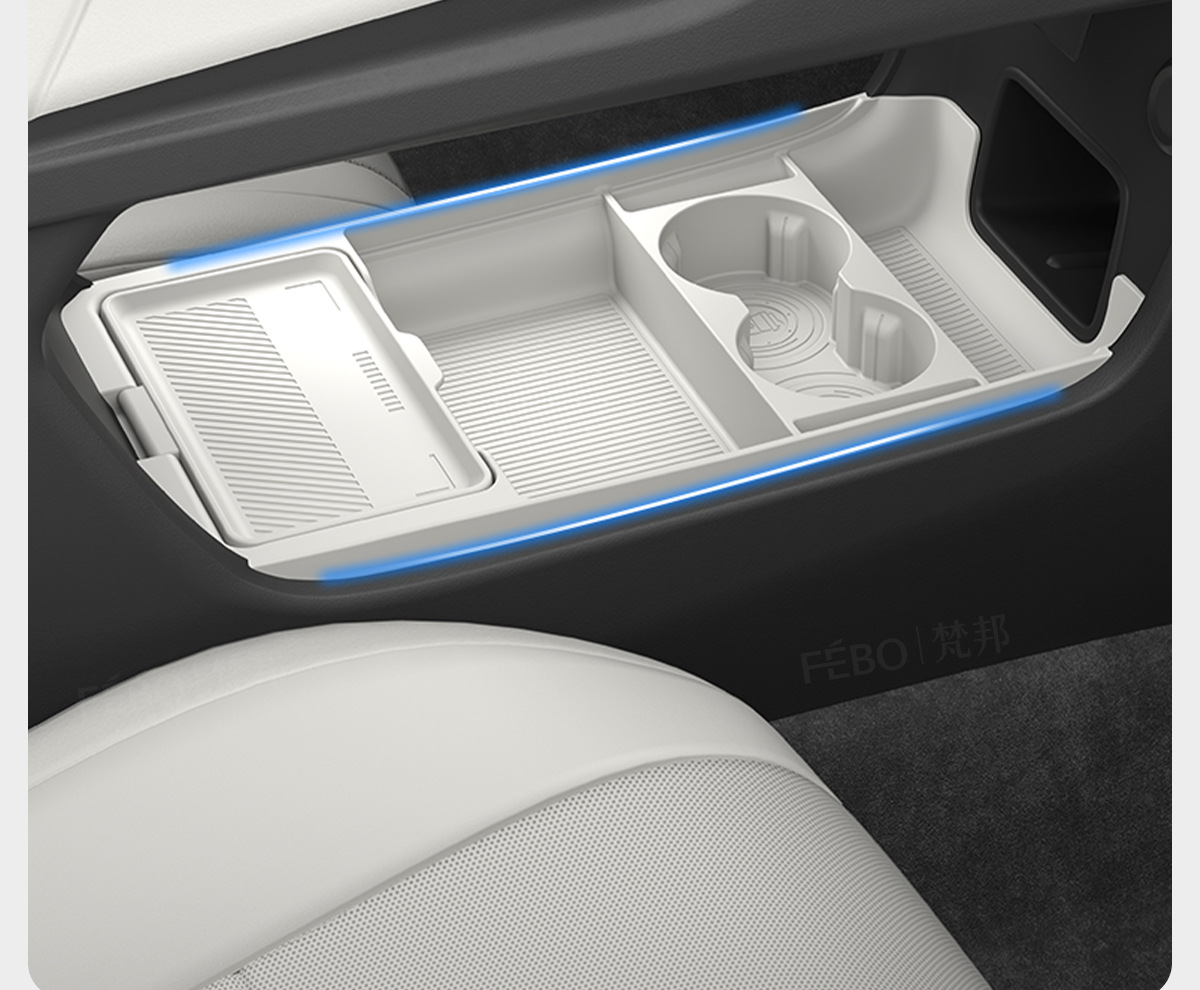 Suitable for 26 Models of Nissan N6, Lower Center Console Storage Box, Glasses Storage Box, Car Accessories Modification Parts