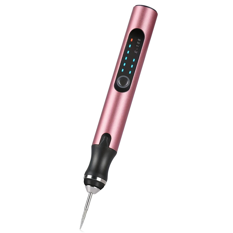 Mini Esmeril Eléctrico de Mano E108, Velocidad Variable, Recargable, para Grabado, Pulido y Manicura image 6