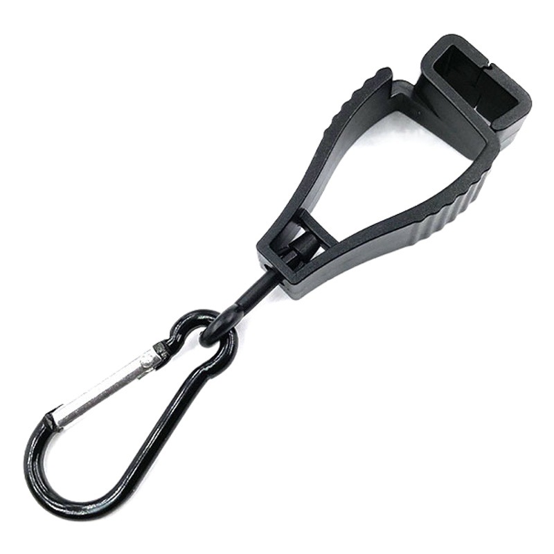 Guantes de plástico clip hebilla colgante suministros de protección laboral guantes de protección laboral clip guante clip guantes anti-perdido clip