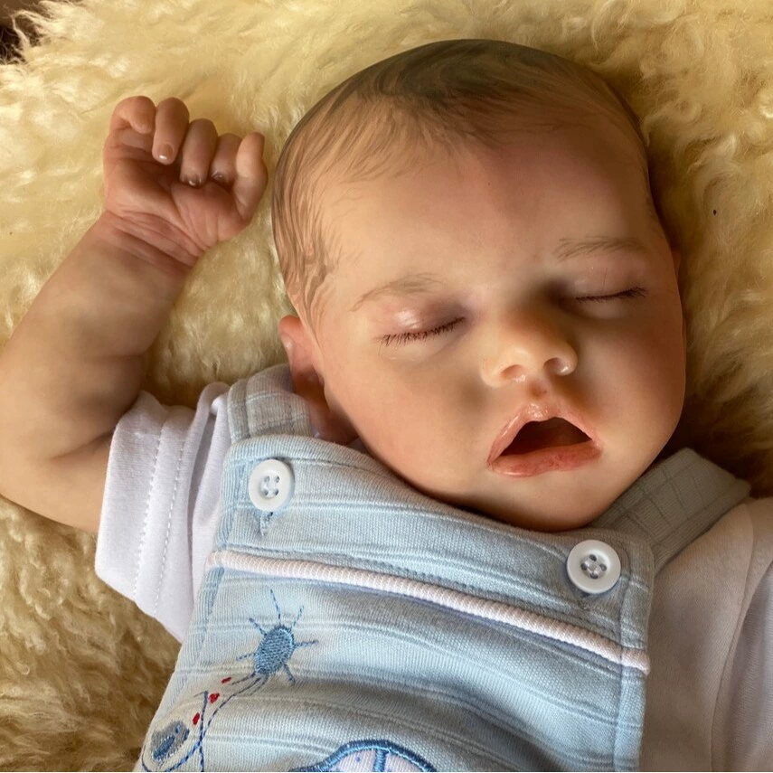 18-дюймовая кукла-реборн Twina Simulation Baby Rebirth, трансграничная электронная коммерция, Blue Ocean Products