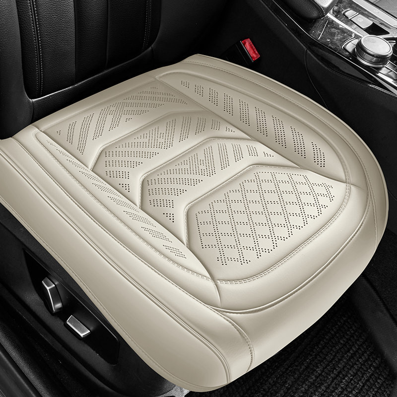 25 Years New Laser Perforated Wireless Embossed Nappa Leather Car Seat Cushion Four Seasons Multi-Piece Cushion Wholesale