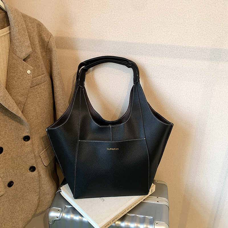 Damen Umhängetasche Mit Knitteroptik Für Die Schulter Vielseitig_voghion.com