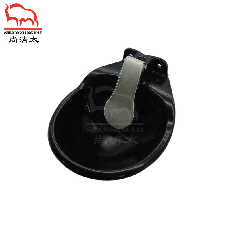 牛用饮水碗 冷轧钢板喝水槽 牛舍水线配件 牛喂水设备 畜牧养殖