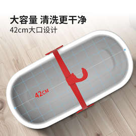 86M0家用洗拖把桶储水胶棉平板拖布脱水桶挤水旋转地拖单桶