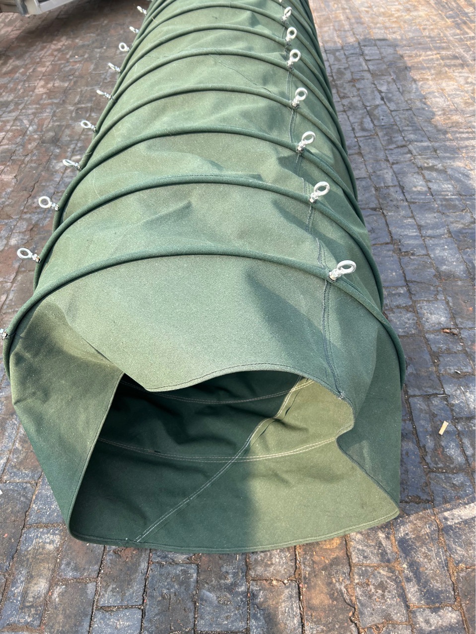 耐高温风机软连接  水泥伸缩布袋散装机下料口 耐磨防腐软连接