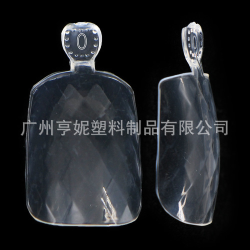 Bestselling Nail Art Diamond Shaped Transparent Natural Full Cover Nail Stickers, 120 Pieces Boxed False Nail Practice Stickers