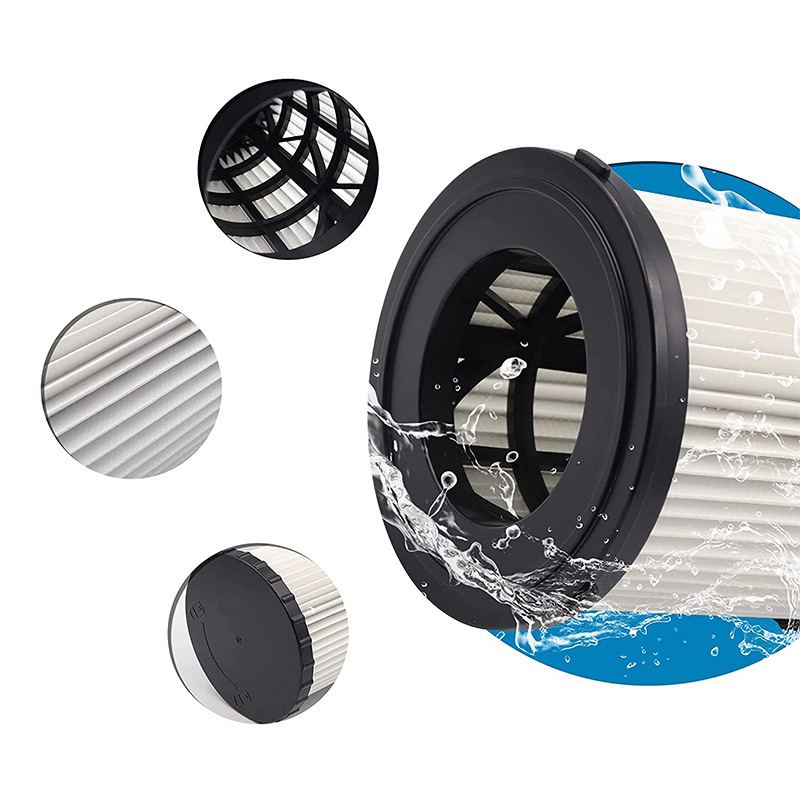 Aplicable a Dewei Dewalt DCV580 DCV580 DCV581H húmedo y seco aspirador elemento filtro