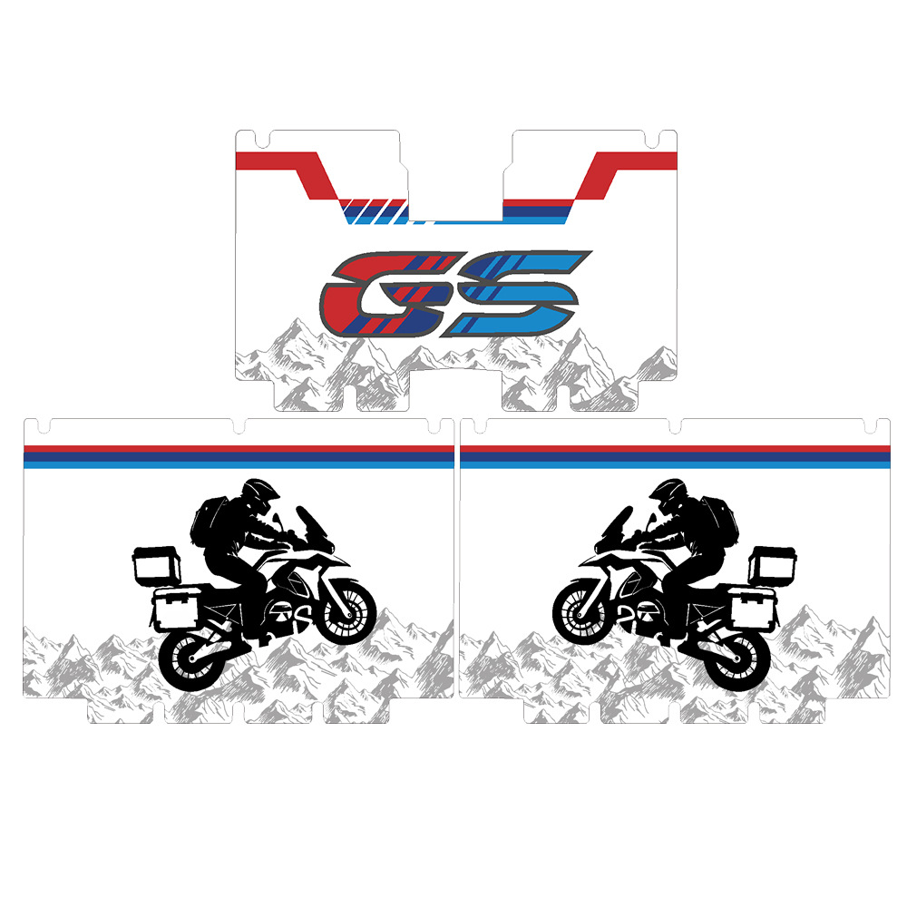 Aplicable BMW R1200GS/R1250GS ADV original de tres cajas adintalación de papel decorativo adhesivo adhesivo impermeable