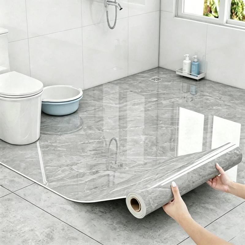 Bathroom and Kitchen Waterproof Wallpaper, Oil-Resistant and High-Temperature Resistant Tile Stickers, Stove Countertop Wallpaper, Self-Adhesive Thickened Moisture-Proof Stickers Bathroom and Kitchen Waterproof Wallpaper, Oil-Resistant and High-Temperature Resistant Tile Stickers, Stove Countertop Wallpaper, Self-Adhesive Thickened Moisture-Proof Stickers