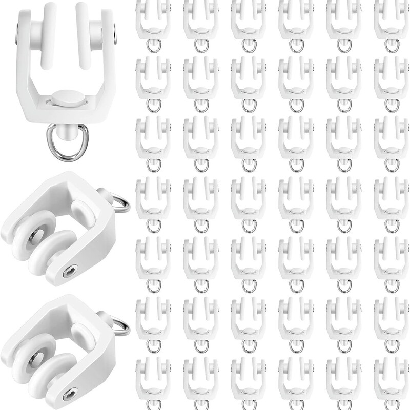 Cross-Border Temu Amazon Dropshipping Curved Track Curtain Track Pulley Slide Guide Rail Wheel