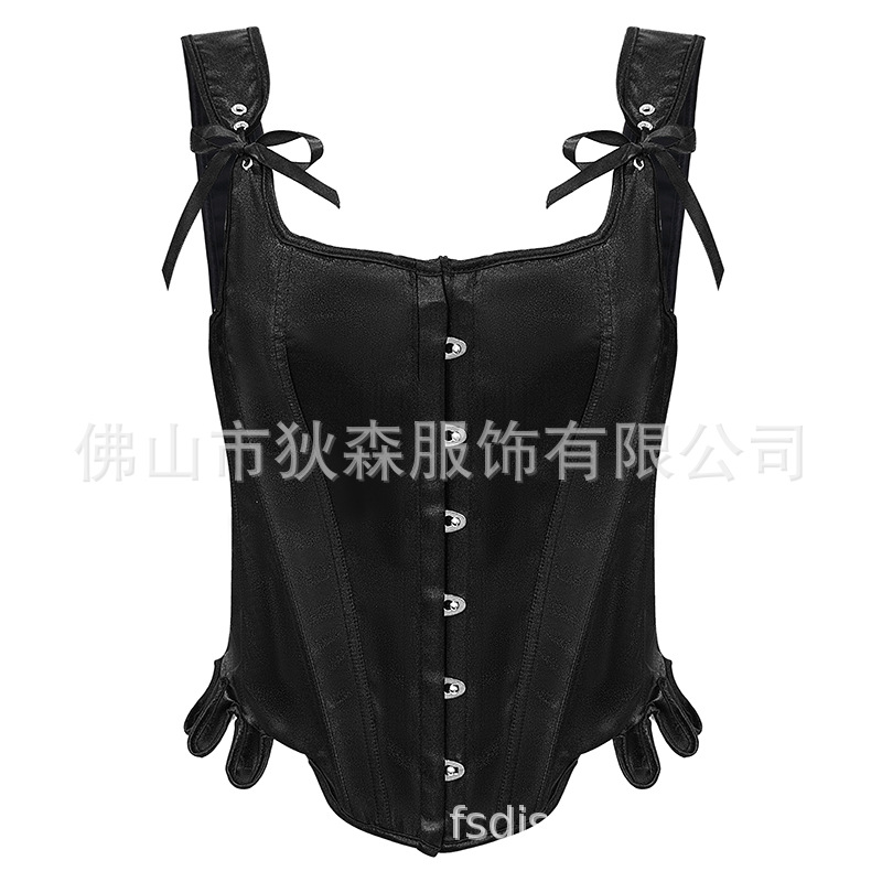 Nueva chaqueta de espina de pescado negra de estilo de corte europeo y americano