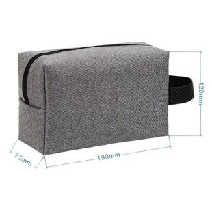 300d Cationic Waterproof Oxford Cloth Digital Storage Bag Cosmetics Travel Wash Bag Spot Small Batch Printing