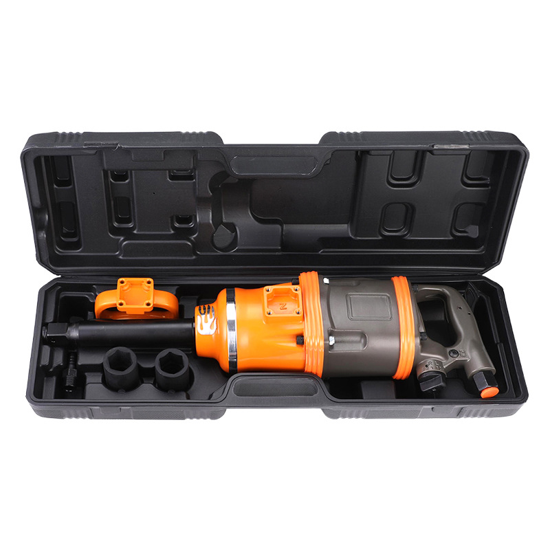 Cañón de viento grande neumático de WF-032A transfronterizo personalizado 3180Nm herramienta neumática de gran torque gatillo de reparación de automóviles de 1 pulgada