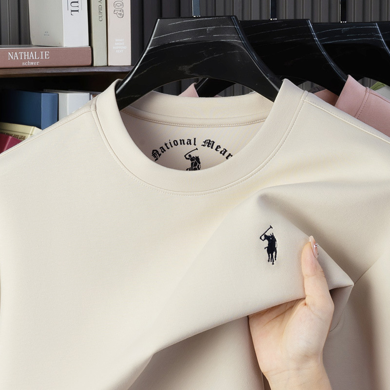 Casual and High-Quality Paul Knight Embroidered Men's Pullover Sweatshirt with Round Neck and Long Sleeves, Suitable for Everyday Wear