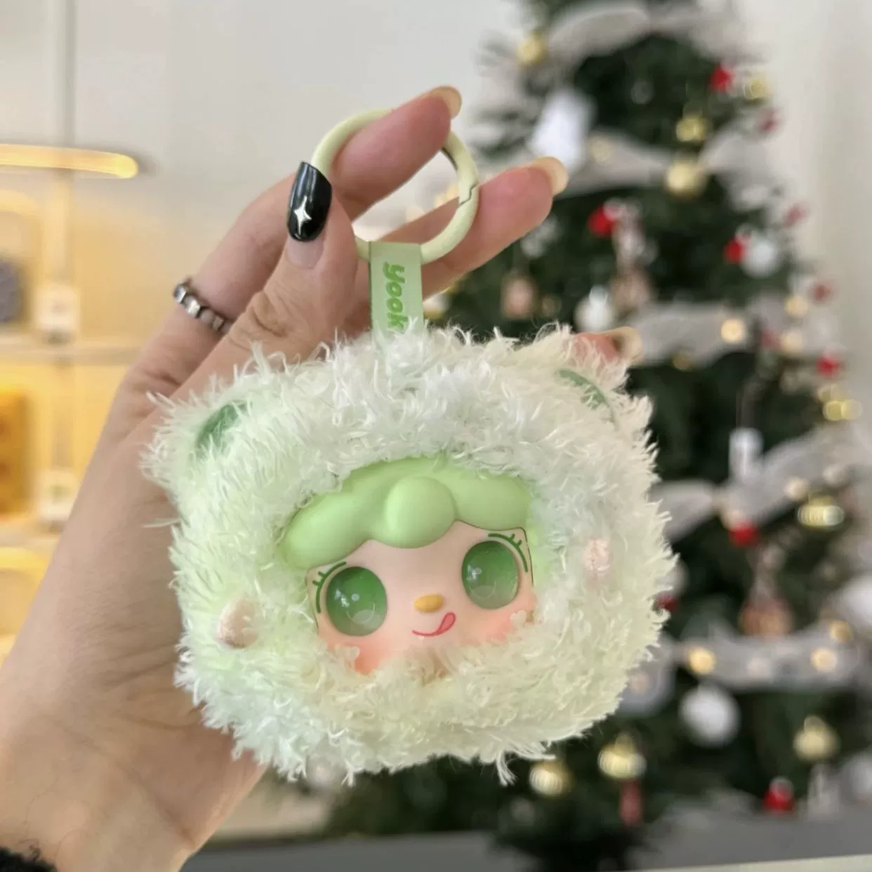 Оригинальная Yooki V4 кислород кислород четвертое поколение чип-мишку серия слепой коробки плюшевые модные виниловые куклы подвеска
