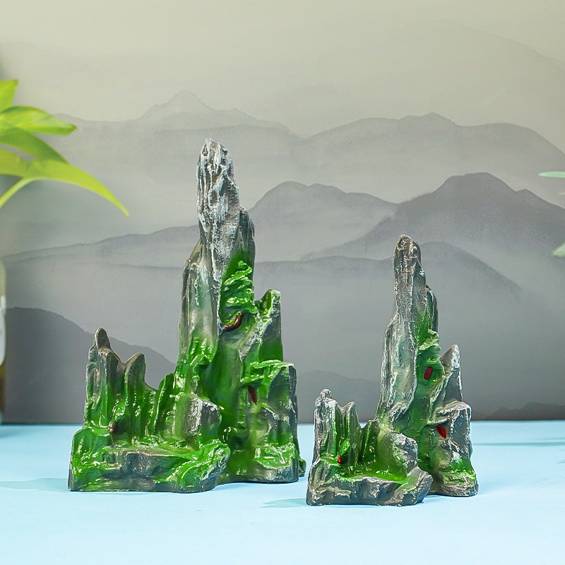 Accesorios de paisaje de acuario simulación pequeña decoración de rocalla paisajismo de peceras exclusivo transfronterizo decoración hotel mesa de comedor china