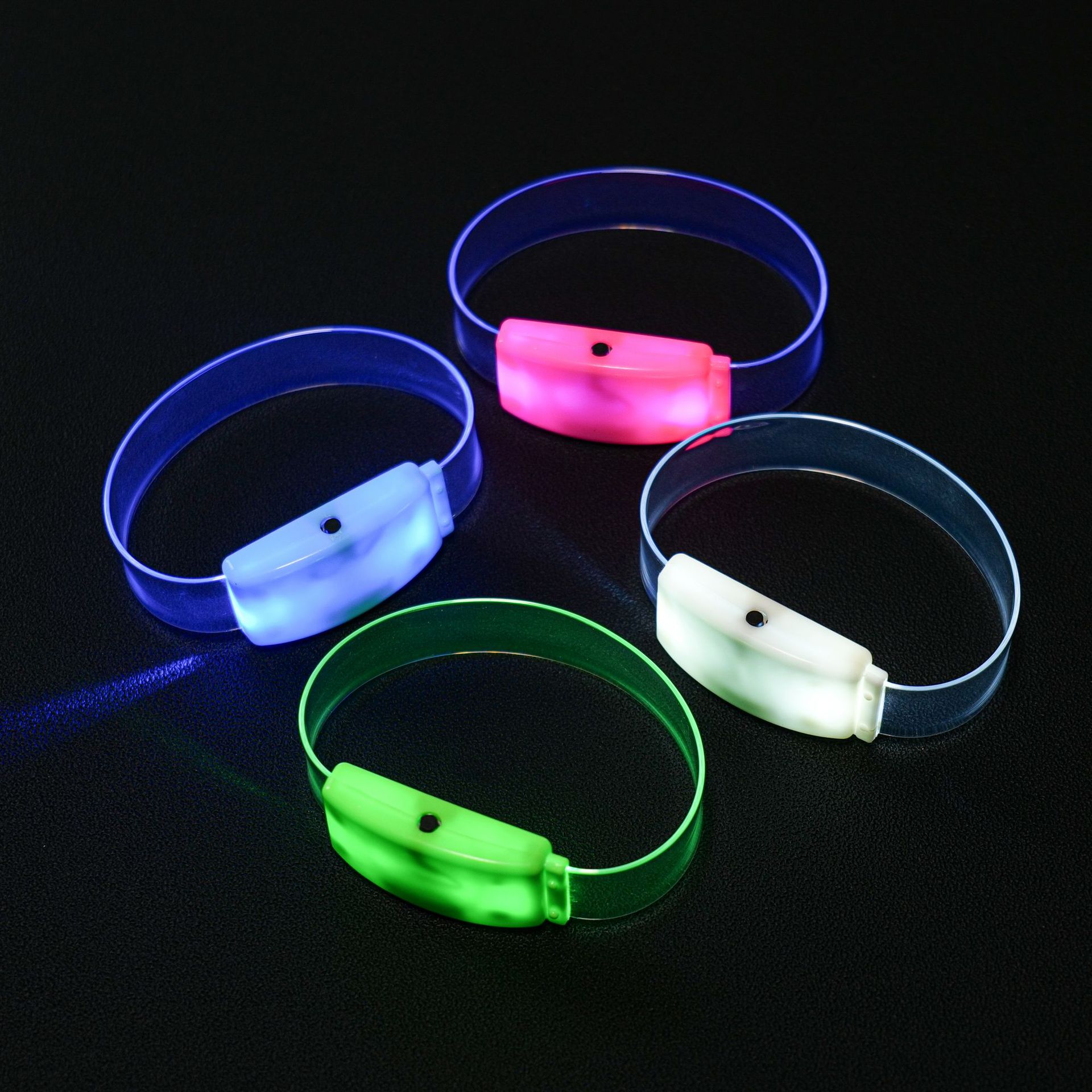 Factory Wholesale Luminous Bracelets for Bars, Concerts, Led Flashing Bracelets, Nightclub Atmosphere Cheering Props
