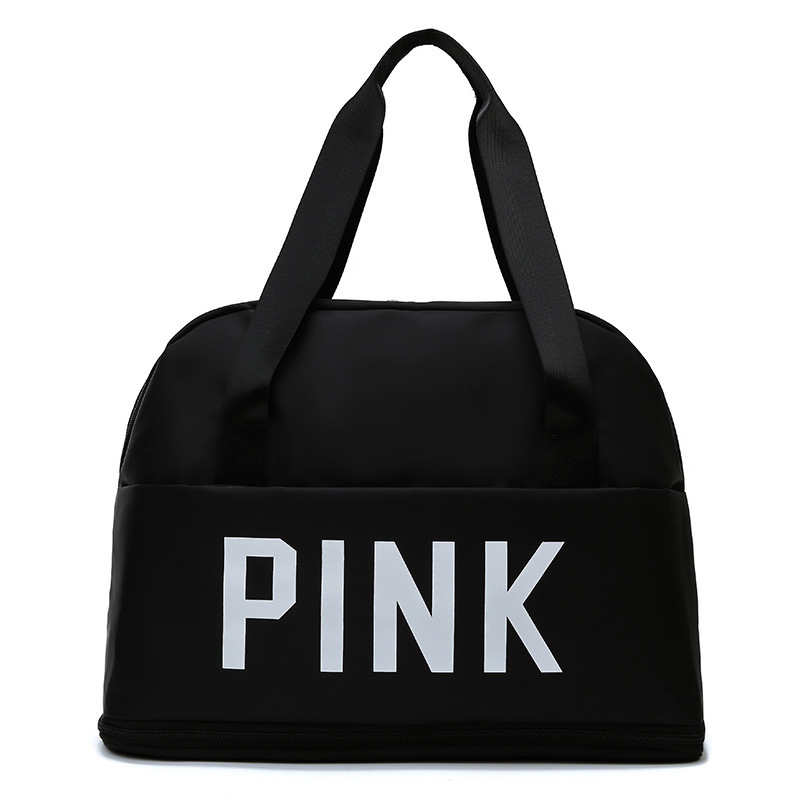 Bolsa de viaje corto, bolsa de acondicionamiento de gran capacidad para mujeres, bolsa de almacenamiento plegable, bolsa portátil, bolsa de equipaje impermeable, bolsa