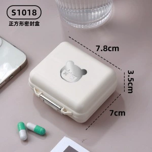 [2325 9999] Rs коробка для таблеток с кремовым ветром 7 сетки квадратного кремового цвета 1 (всего) (особая)
