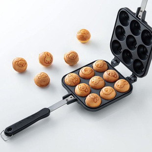 Japanese imported skater cartoon shape printing detachable octopus cooking pot octopus meatball pot for stove