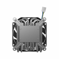 ダウン式4銅管超薄型30mmcpuヒートシンクITXケース銅底ニッケルメッキ静音ファン115x/1700
