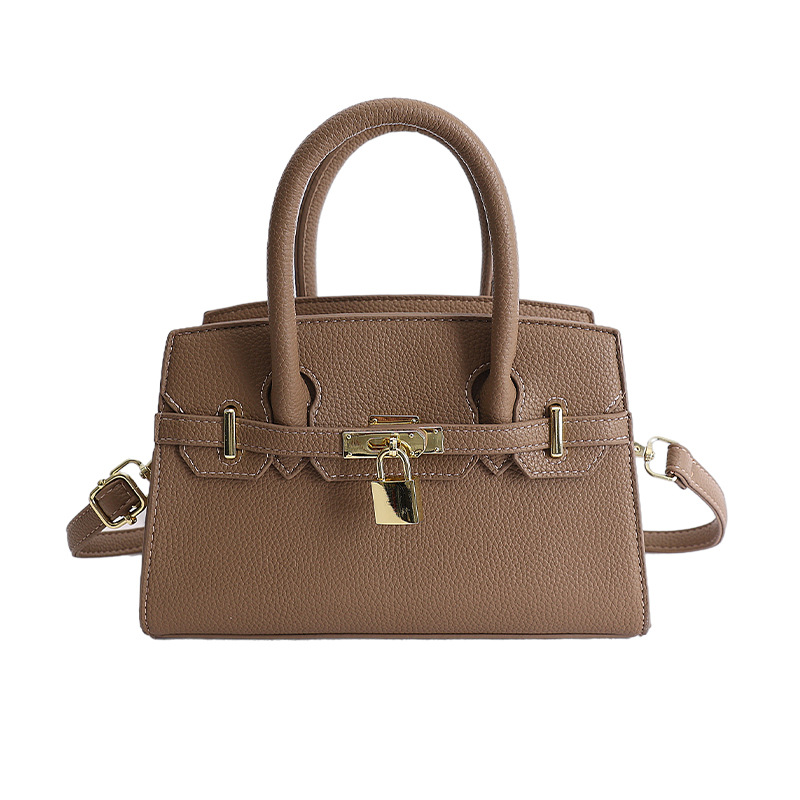 Bolso para mujeres 2026 nuevo estilo de alto nivel lichi estampado bolso de platino portátil de alto nivel de moda versátil bolso de hombro inclinado