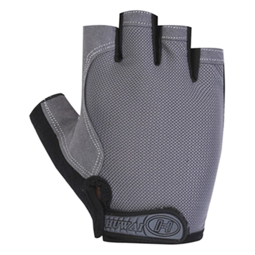 Guantes de fitness para hombres y mujeres de verano Delgado medio dedo deportes equipo anti-capullo entrenamiento barra horizontal resistente al desgaste yoga montar en bicicleta