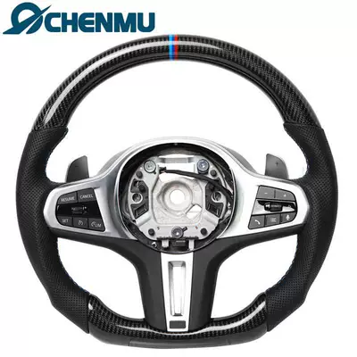 Suitable for BMW F/G Steering wheel - g38-carbon-fiber-bare-disc