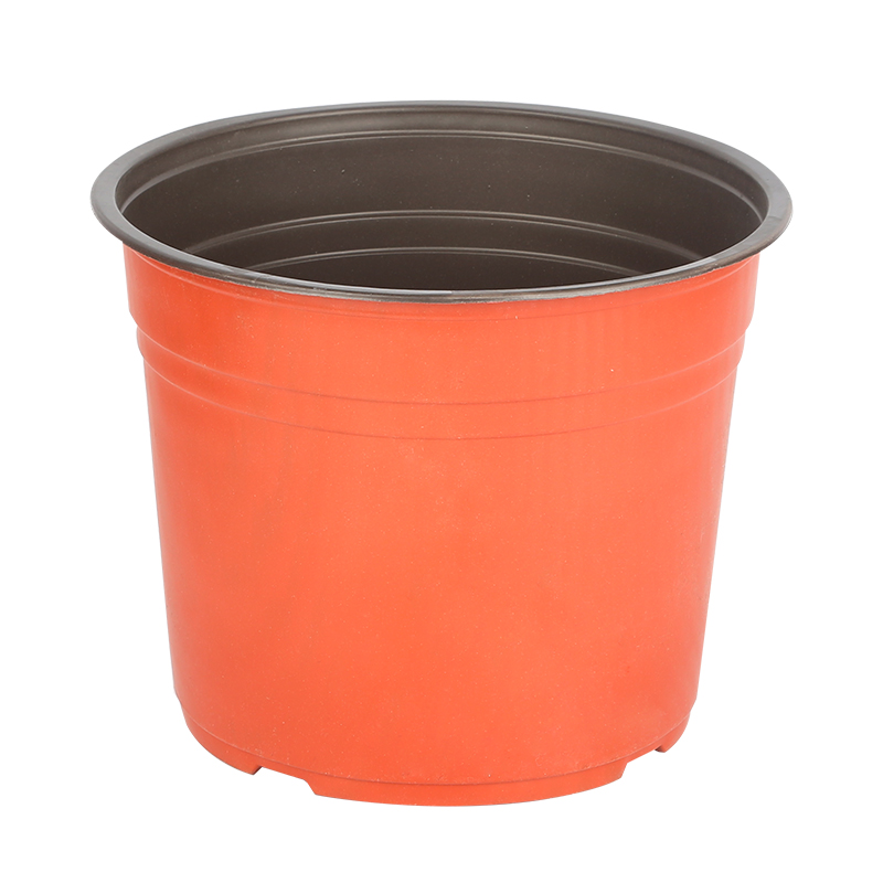 Two-color disposable flowerpot