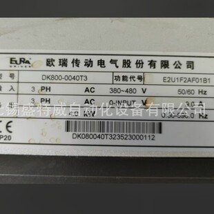ԭ�b�F؛ DK800-0040T3E2U1F2AF01B1 �W��EURA׃�l�� 4KW