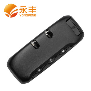 Factory in stock deodorant bag password lock CL60266 fixed lock zipper lock storage bag password lock tobacco bag