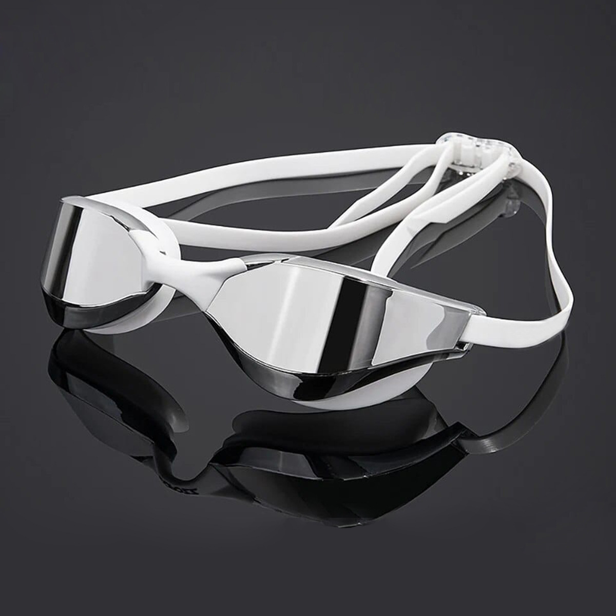 Gafas de Natación de Carrera de Policarbonato, Impermeable y Antiniebla para Entrenamiento