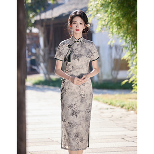 New Cheongsam 2025 Improved Young Style Classy New Chinoiserie Daily Wearable Elegant Small and Beautiful Summer Women