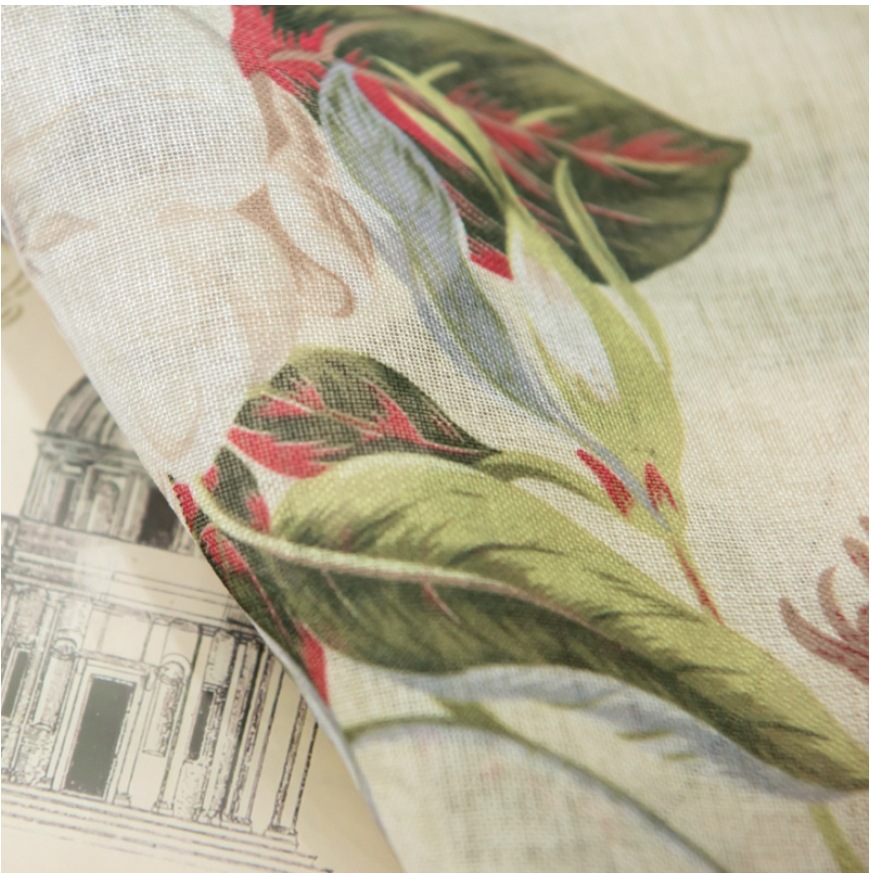 디엘리안 꽃무늬 원사