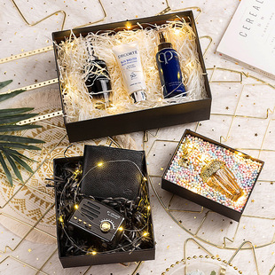 Internet Celebrity-Style Birthday Gift Packaging Box, Valentine's Day Surprise Gift Box for Girlfriend, Exquisite Empty Cosmetic Box