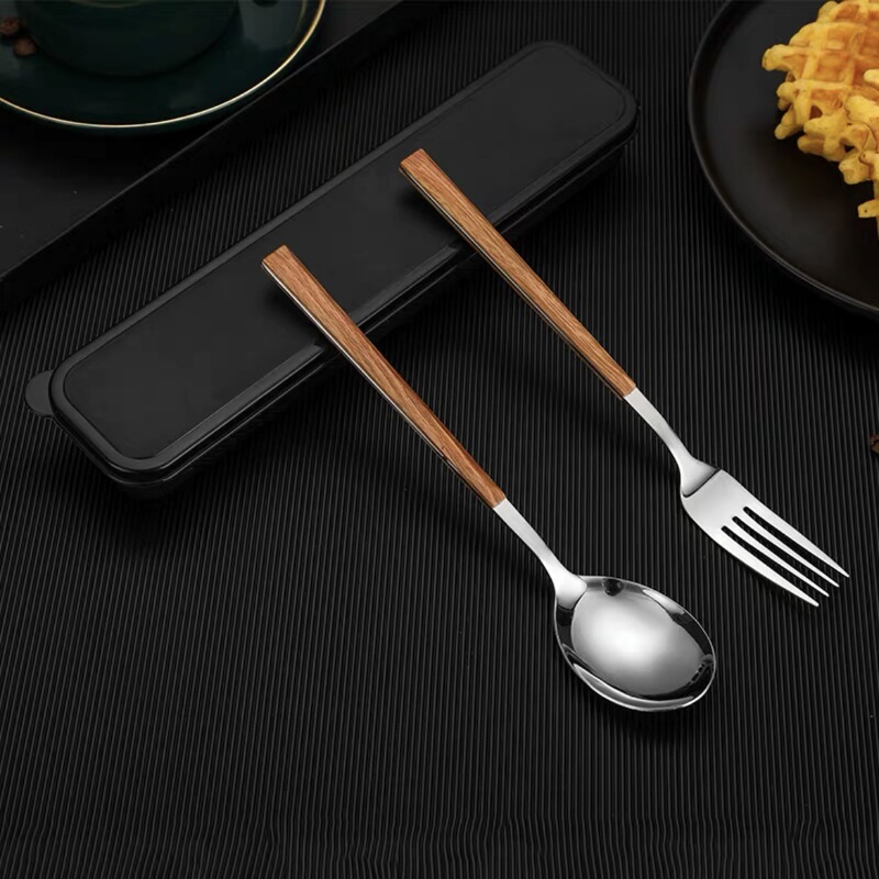 月餅ナイフフォーク食器ins箸包装箱鶏翅木箸ナイフフォークスプーン洋食ナイフ月餅ナイフフォークセット|undefined