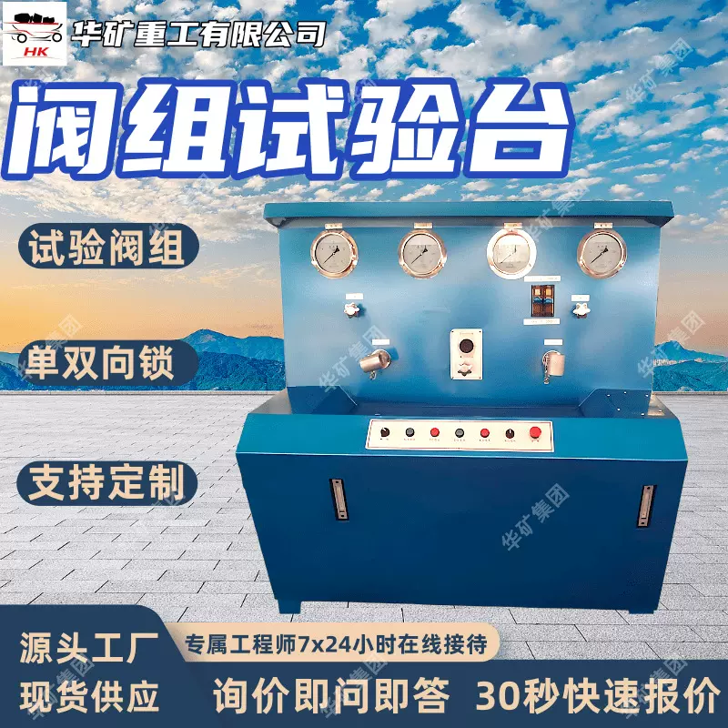 阀组试验台 用于试验阀组单向锁双向锁 FSY-60型阀组试验台