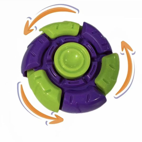 Cross-border explosive fingertip top carrot knife toy creative decompression rotating retractable finger top wholesale