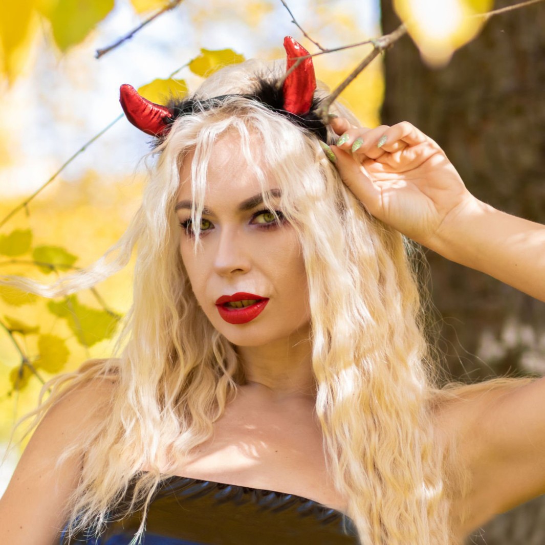 Halloween demonios corn de toro corn