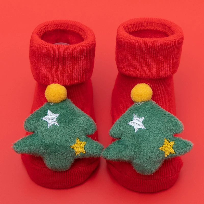 Children's autumn non-slip cartoon socks for new born