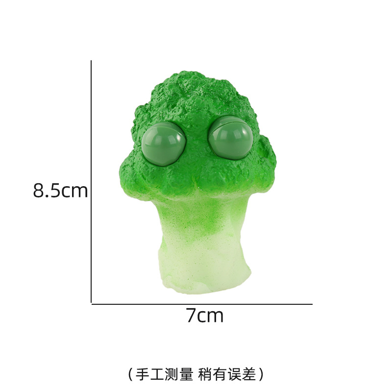 Transfronterizo caliente-venta llamativo gusano vegetal pellizco música descompresión juguete squeeze ojo-soplado creativo ventilación descompresión artefacto fábrica al por mayor