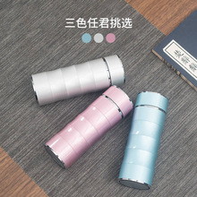 999足银内胆保温杯袖珍小号竹节杯银杯银保温杯网红直播礼品女
