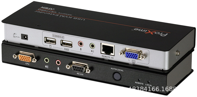 ATEN Hongzheng CE770 VGA + USBKVM Signal Extender with audio 300 m dual control terminal