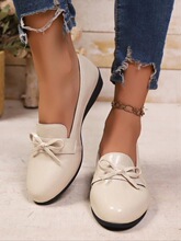 A 37155 Bow Knot Retro Flats �����Ḵ�ŵ�Ь ŷ���羳����ѷ��