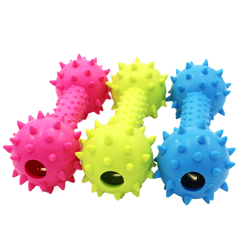 Juguetes para perros con sonido, muelas resistentes, dientes afilados, juguetes TPR para mascotas, perros pequeños, medianos y grandes, pelotas de juguete de adiestramiento interactivo para perros image 4