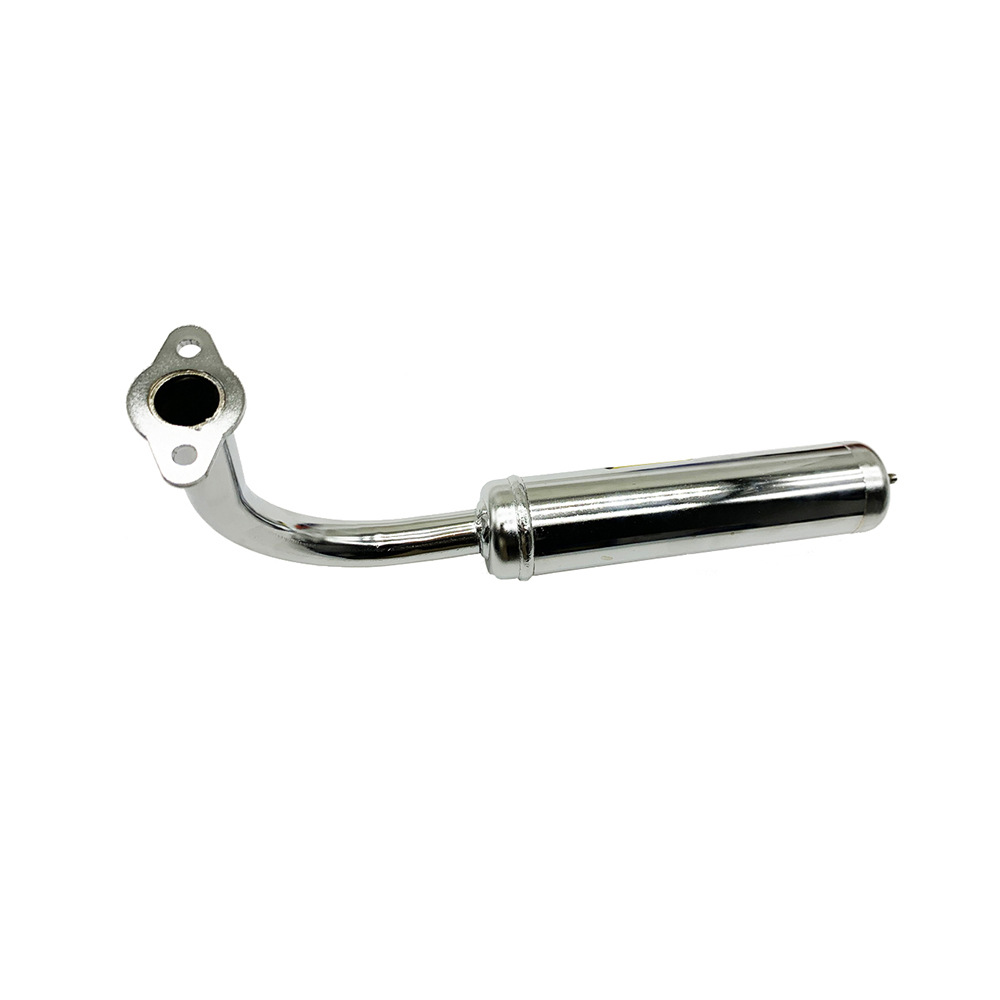 Mini Bicycle Accessories Two-Stroke Engine 49Cc 60Cc 80Cc Exhaust Pipe Silencer Smoke Pipe Iron Exhaust