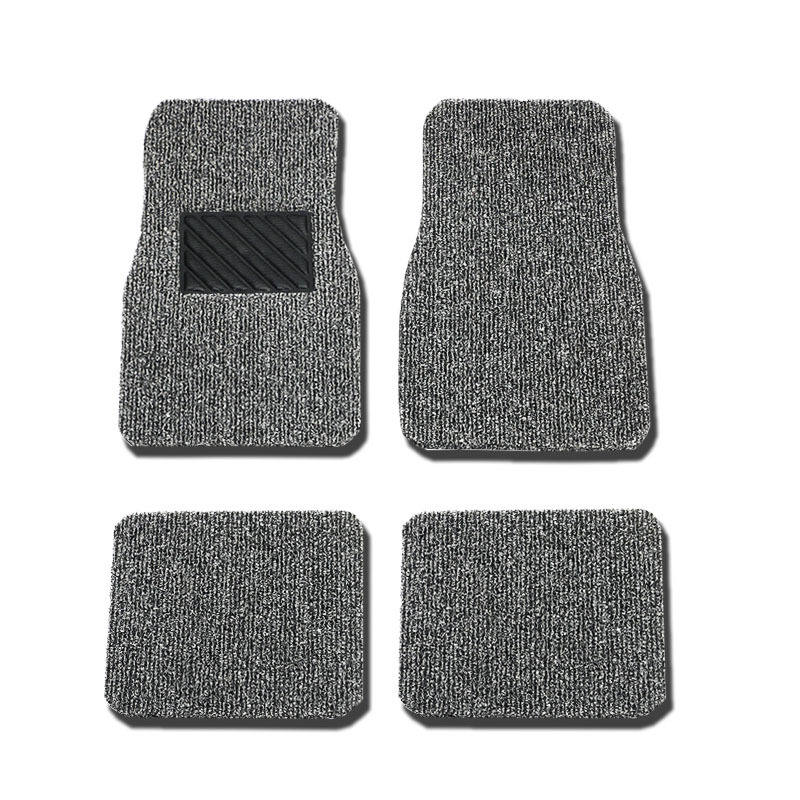 Car mats foreign trade factory PVC wire ring four-piece set suitable for left rudder and right rudder car universal mats